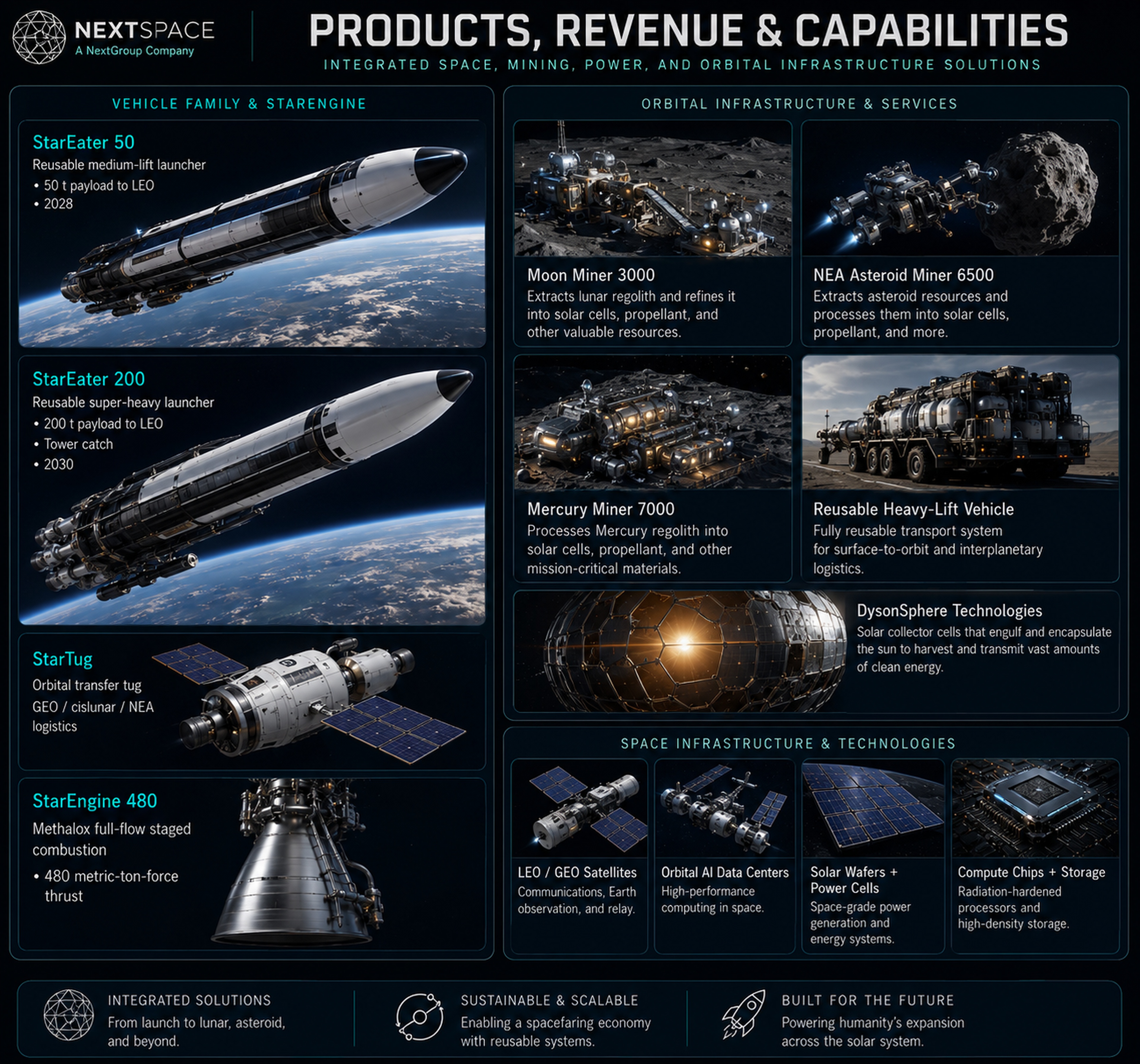 Products, Revenue & Capabilities